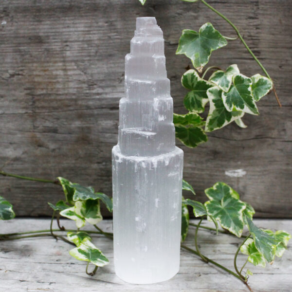 20 cm Selenite Tower