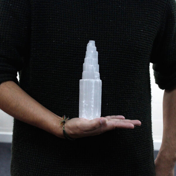 20 cm Selenite Tower