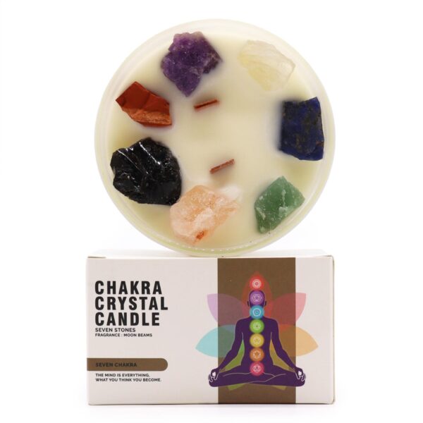 Chakra Crystal Candle