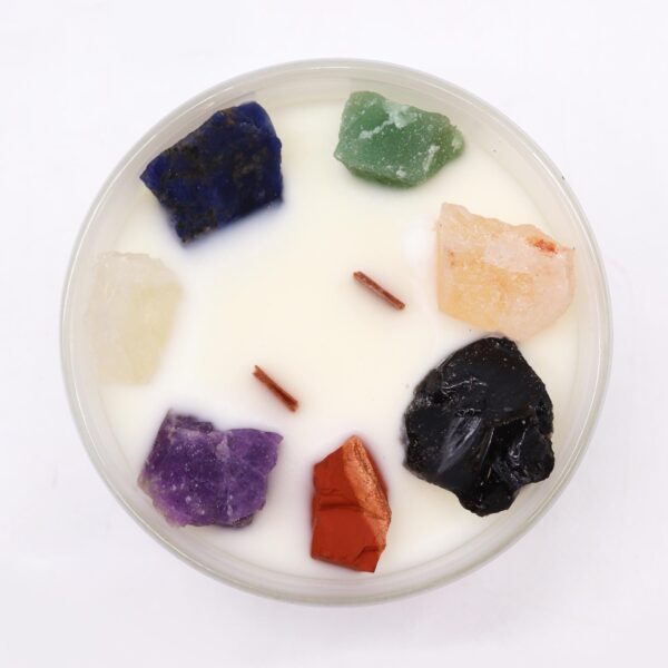 Chakra Crystal Candle