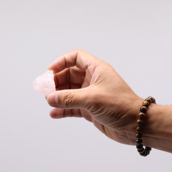 Raw Rose Quartz